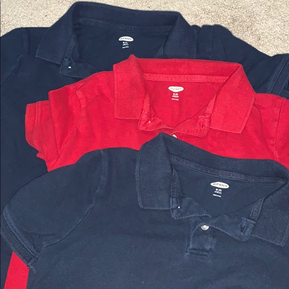 3 Boys Uniform Shirts